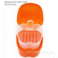 Dental Rising Basket Cleaning Bath Plastic Denture box
